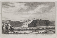 KG 07240
<br/>
Het bastion Coehoorn te Bergen op Zoom, 1747
<br/>
<em>Fokke, Simon (1712-1784)</em>